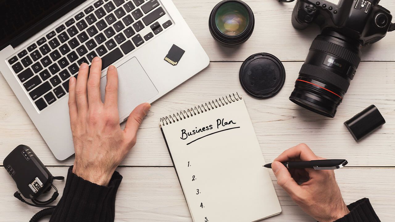 launching photography business concept