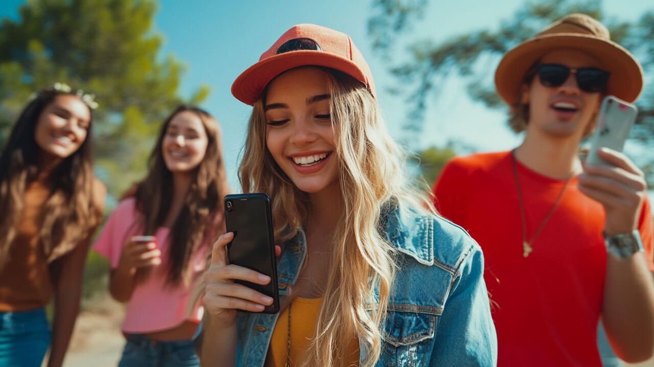 Trendy TikTok content creation