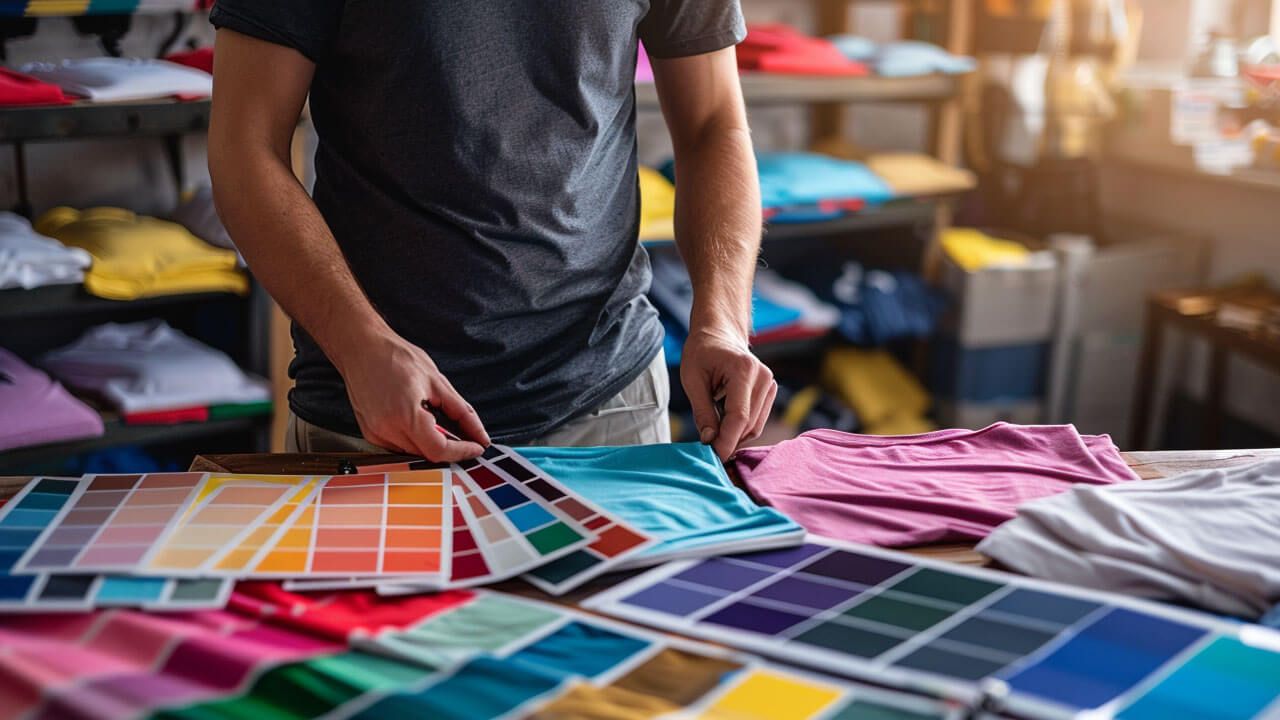 Selecting color scheme