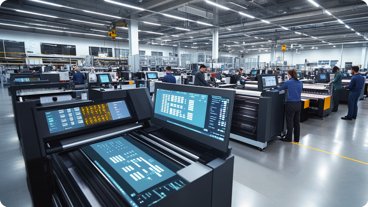 Systemintegration för tryck